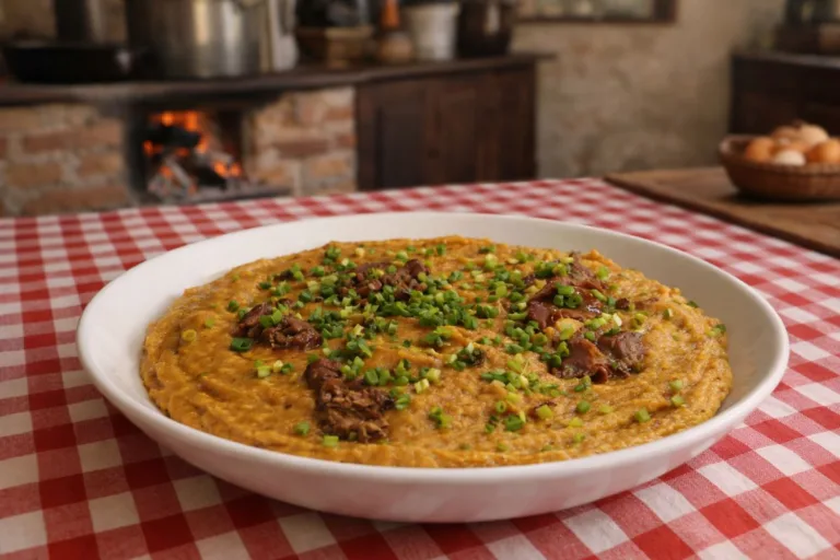 Imagem da Receita de Caldo de Galinha com Farinha de Milho.