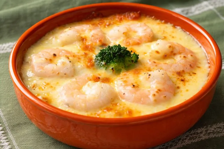 Imagem da Receita de Camarão Gratinado Cremoso.