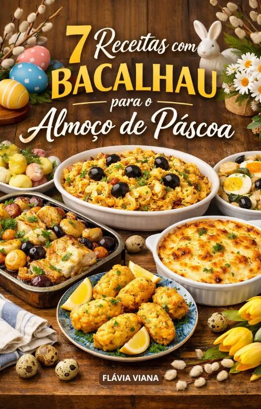 E-book 7 Receitas com Bacalhau para o Almoço de Páscoa