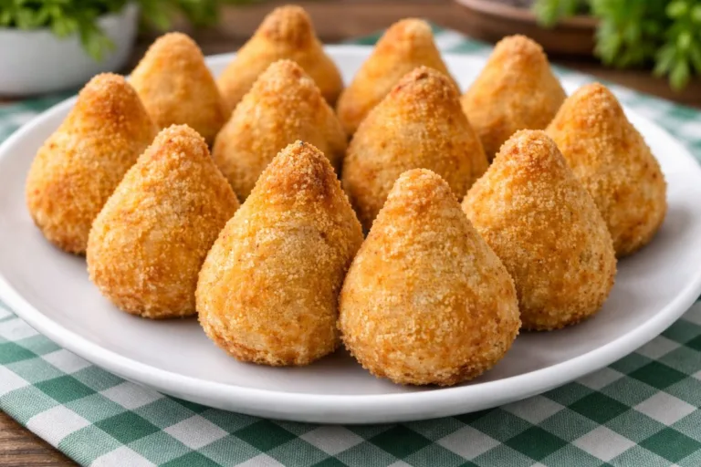 Imagem da Receita de Coxinha Assada de Inhame Sem Glúten.