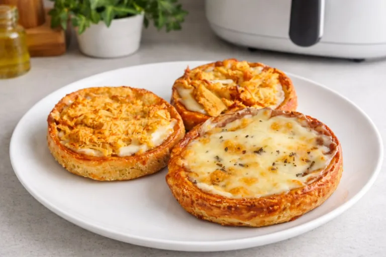 Imagem da Receita de Esfiha Saudável na Airfryer com Massa de Batata.