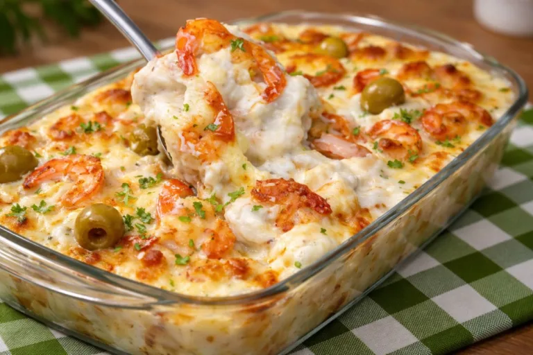 Imagem da Receita de Filé de Pirarucu ao Molho Branco.