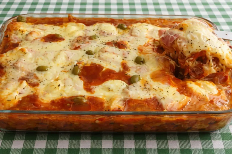 Imagem da Receita de Macarrão Cabelo de Anjo com Presunto e Queijo.