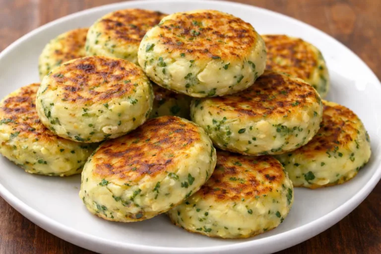 Imagem da Receita de Medalhão de Batata e Espinafre Recheado.