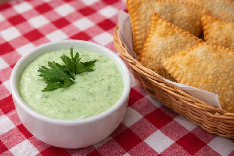 Imagem da Receita de Molho Verde para Comer com Pastel.