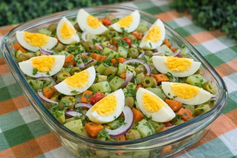 Imagem da Receita de Salada Colorida de Chuchu com Ovo.