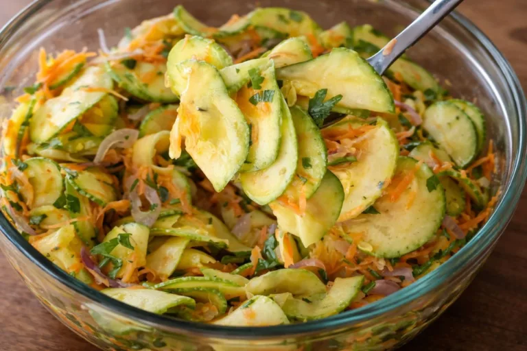 Imagem da Receita de Salada de Abobrinha Crua.