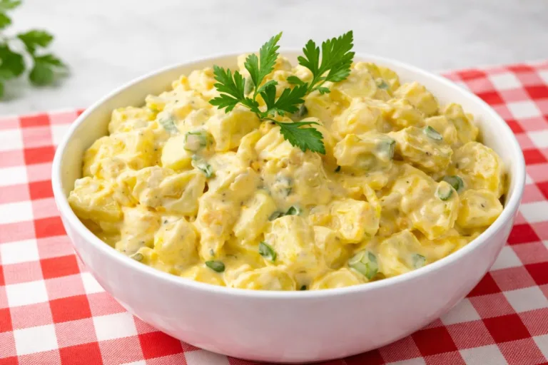 Imagem da Receita de Salada de Batata com Mostarda Dijon.