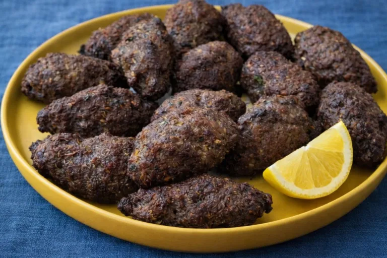 Imagem da Receita de Salgado Low Carb: Kibe Assado com Couve-Flor.