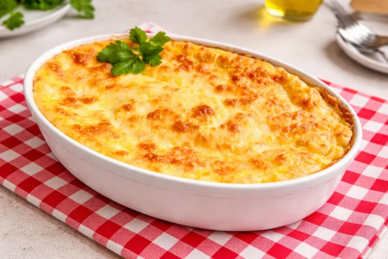 Imagem da Receita de Suflê de Chuchu com Bacon.