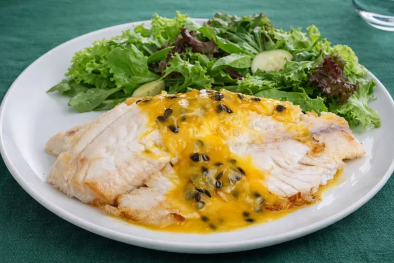 Imagem da Receita de Tilápia ao Molho de Maracujá.