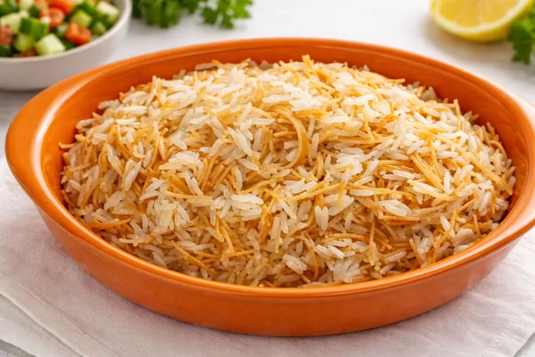 Imagem da Receita de Arroz Árabe com Cabelo de Anjo.