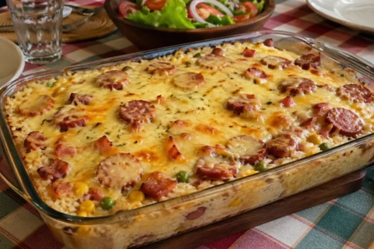 Imagem da Receita de Arroz de Forno à Moda Mineira.