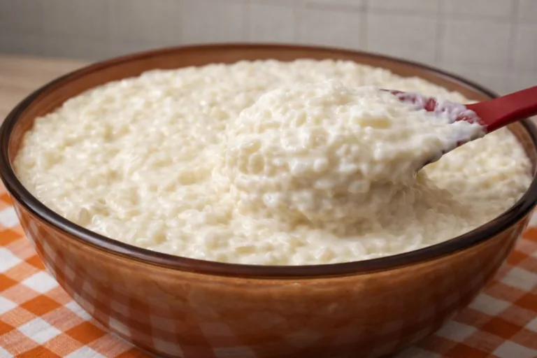 Imagem do Arroz de Leite Salgado: Receita Nordestina com Queijo.