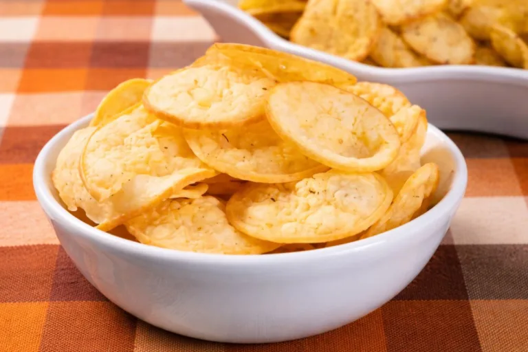 Imagem da Receita de Chips de Provolone na Airfryer.
