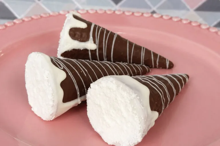 Imagem da Receita de Cone Trufado de Leite Ninho.