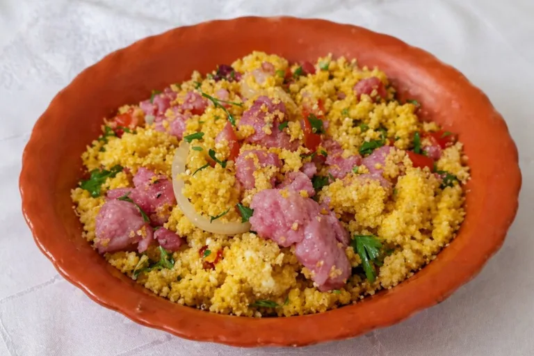 Imagem da Receita de Cuscuz de Linguiça.