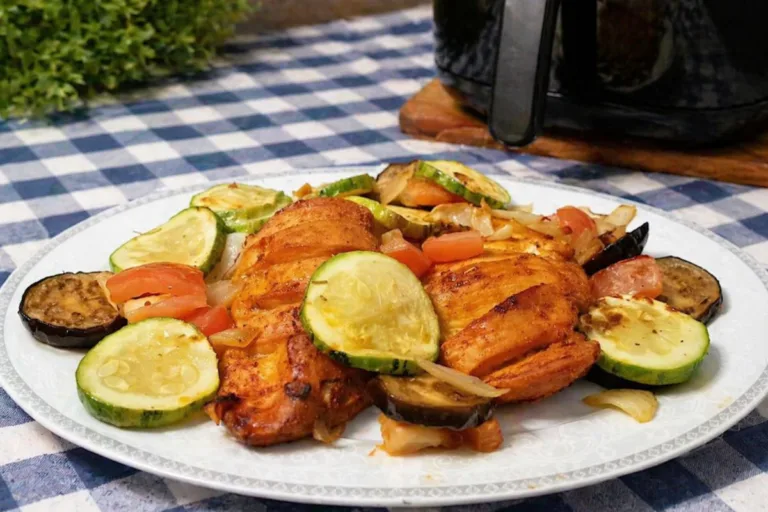 Imagem da Receita de Frango Prático com Legumes na Airfryer.