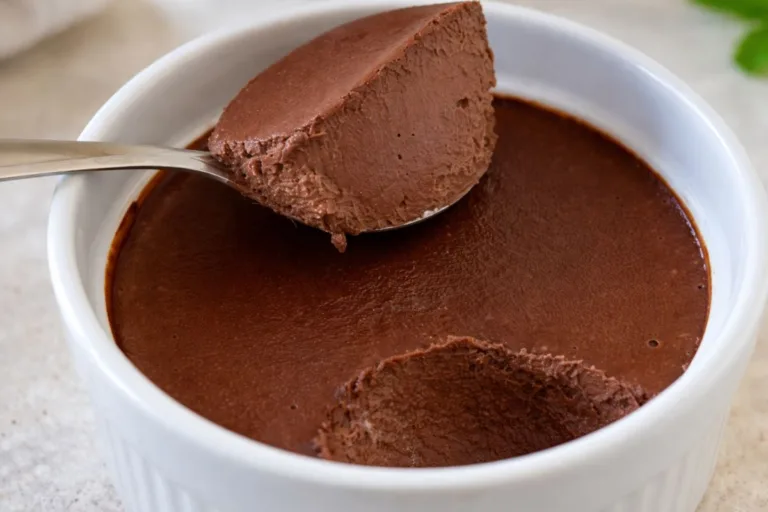 Imagem da Receita de Mousse de Chocolate com Ovo Cozido.