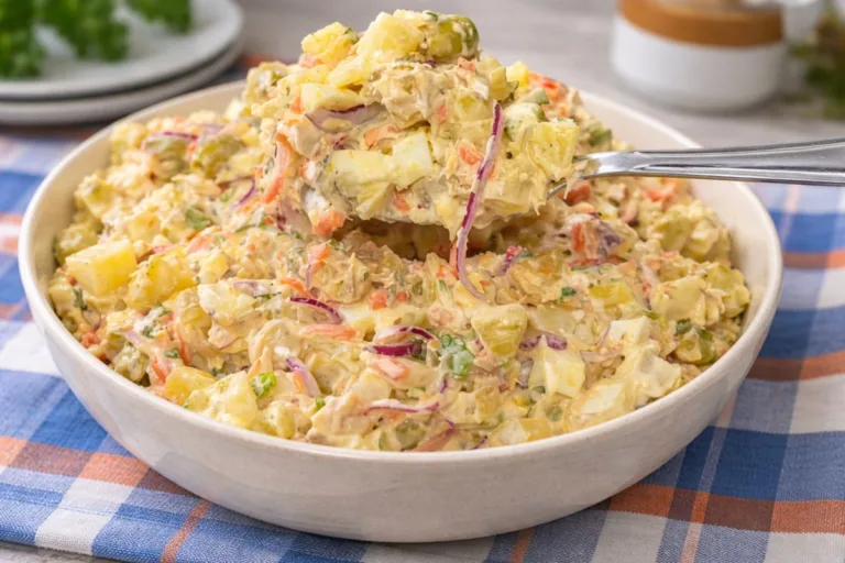 Imagem da Receita de Salada de Batata com Bacalhau.