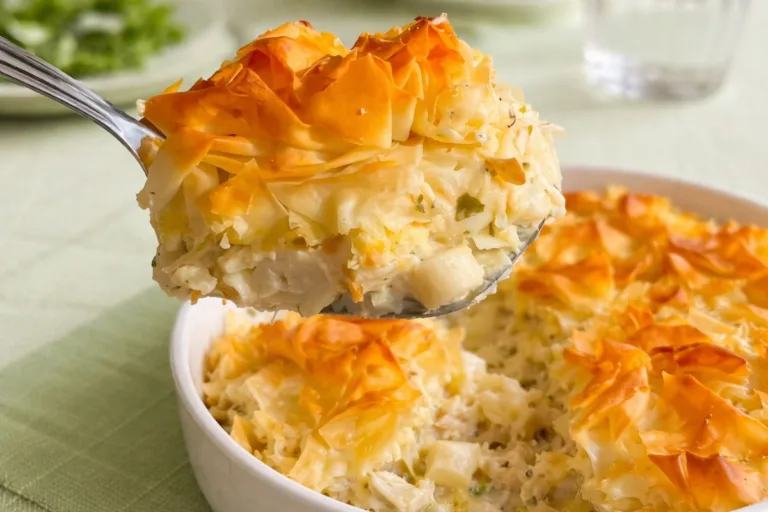 Imagem da Receita de Torta Crocante de Palmito Cremoso.