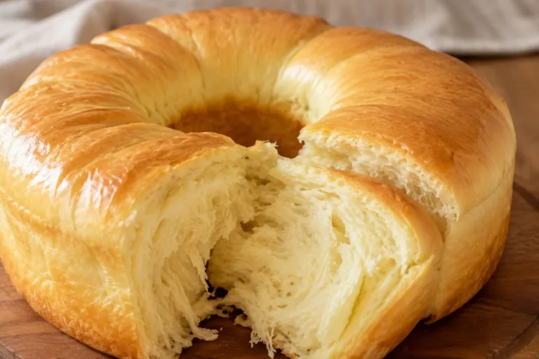 Imagem da Receita de Pão Novelo de Lã.