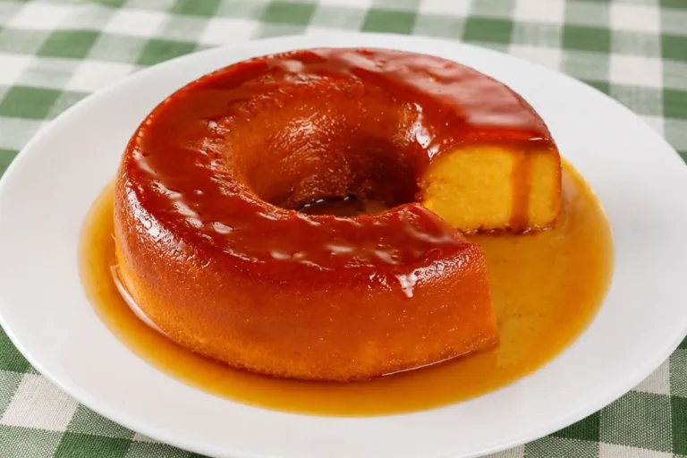 Imagem da Receita de Pudim de Abóbora de Liquidificador.