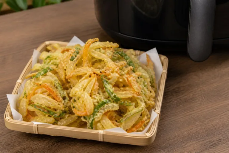 Imagem da Receita de Tempurá de Legumes na Airfryer.