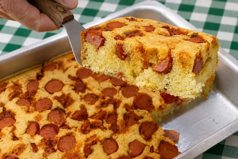 Imagem da Receita de Torta de Salsicha de Liquidificador Sem Leite na Massa.
