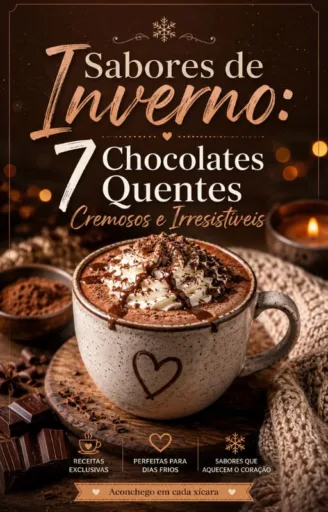 7 Receitas de Chocolates Quentes