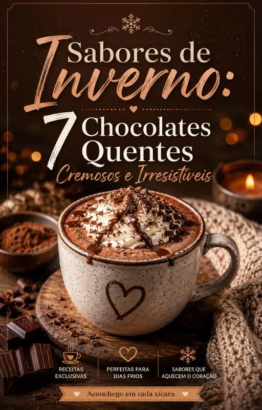 7 Receitas de Chocolates Quentes