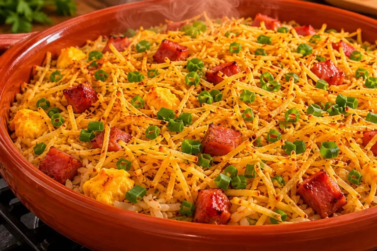 Imagem da Receita de Arroz de Churrascaria.