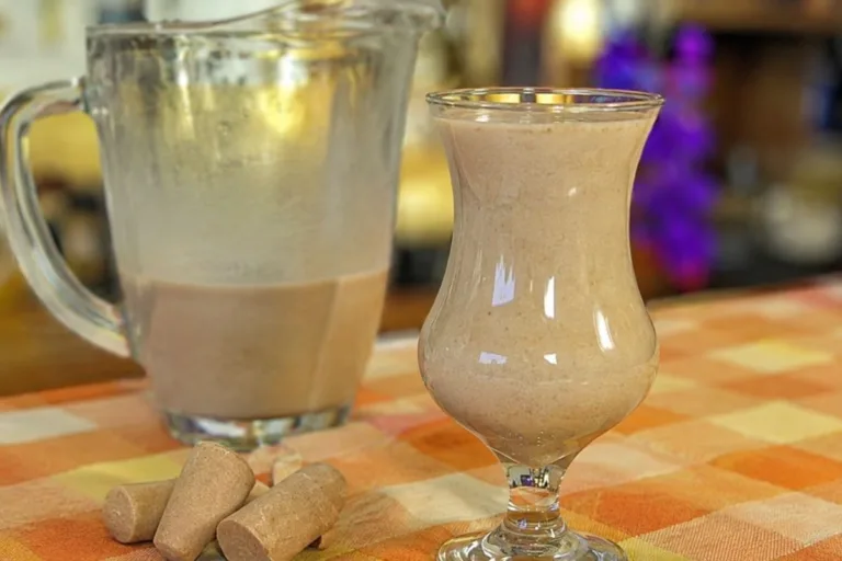 Imagem da Receita de Batida de Paçoca no Liquidificador.