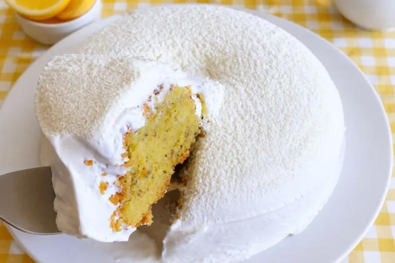 Imagem da Receita de Bolo Nuvem de Maracujá.