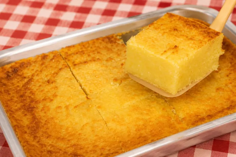 Imagem da Receita de Bolo de Aipim Cremoso.