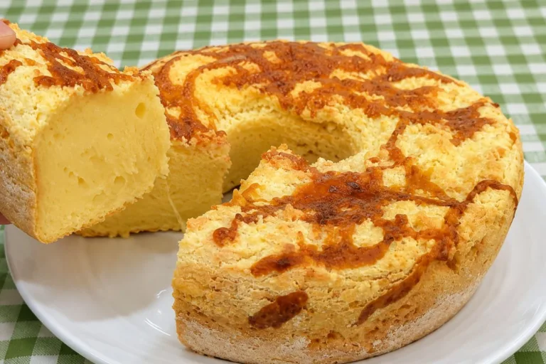 Imagem da Receita de Bolo de Goma com Queijo.