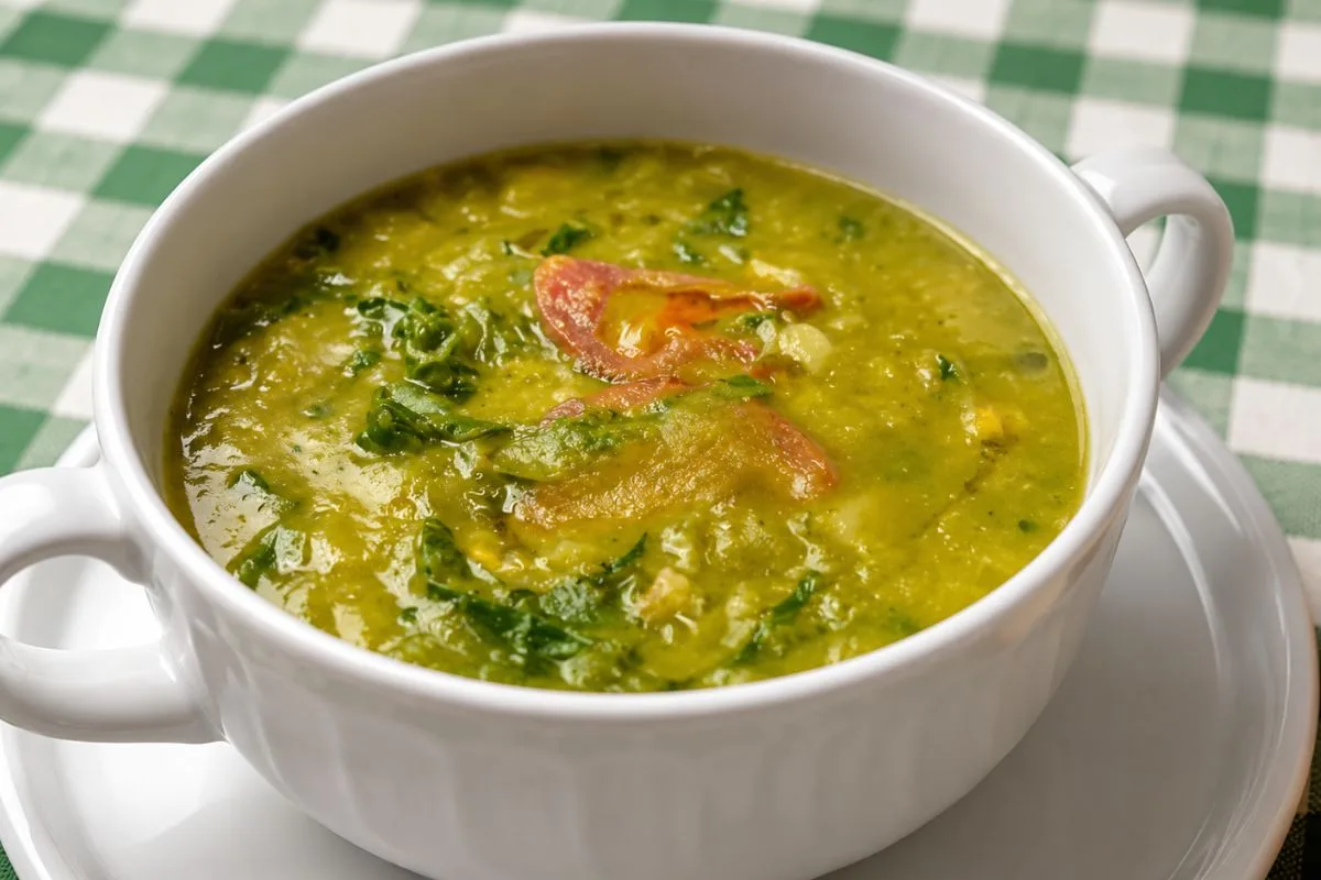 Imagem da Receita de Caldo Verde de Abobrinha.