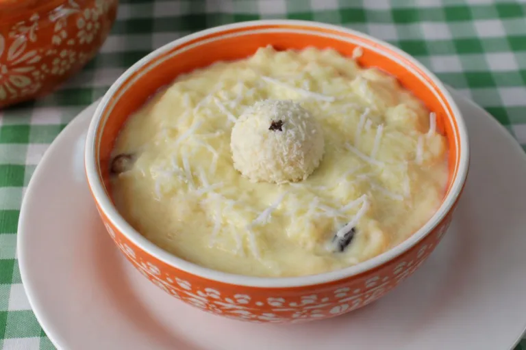 Imagem da Receita de Canjica de Beijinho para Festa Junina.