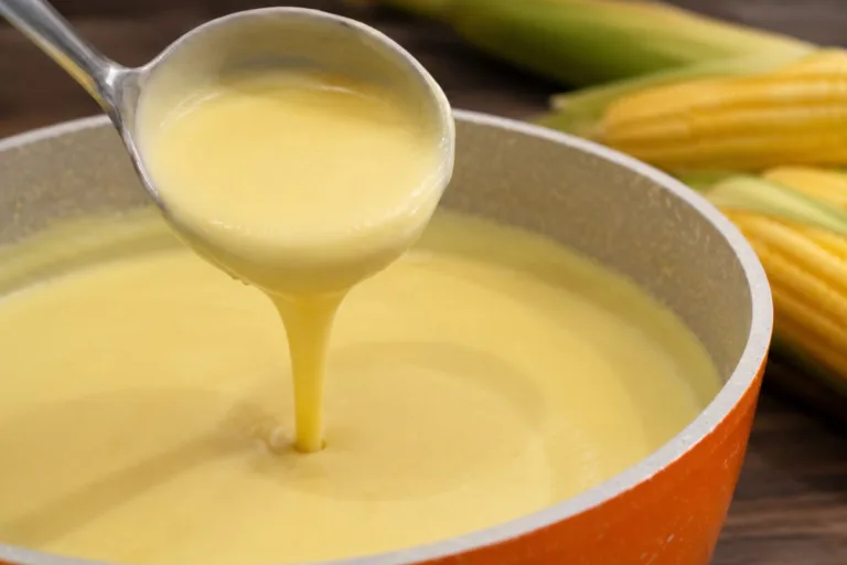 Imagem da Receita de Mingau Doce de Milho Verde.