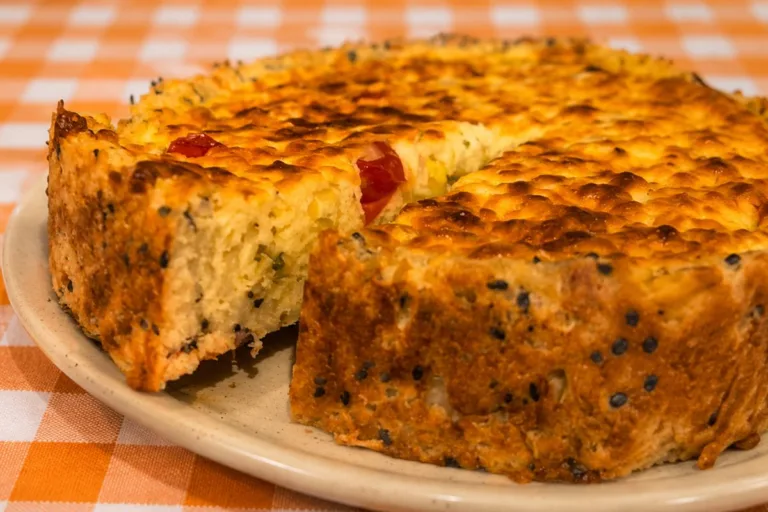 Imagem da Receita de Torta Quiche com Massa de Arroz.