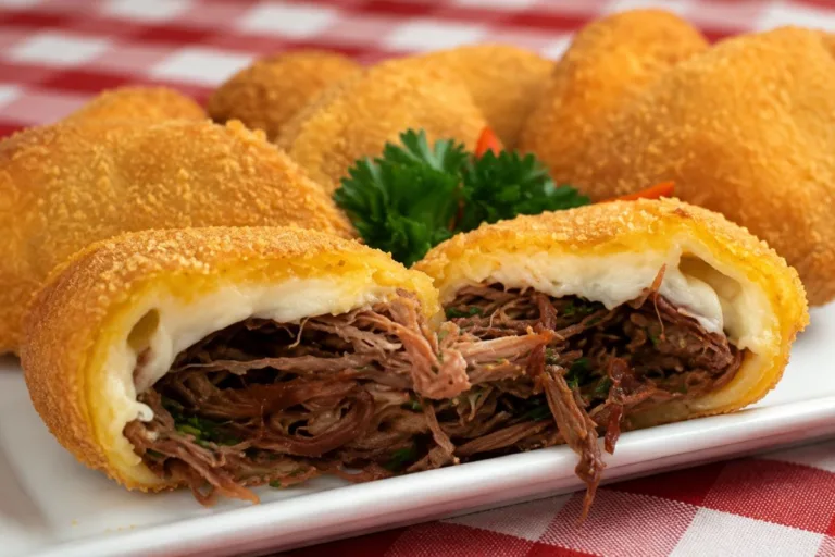 Imagem da Receita de Risoles com Recheio de Costela Desfiada.