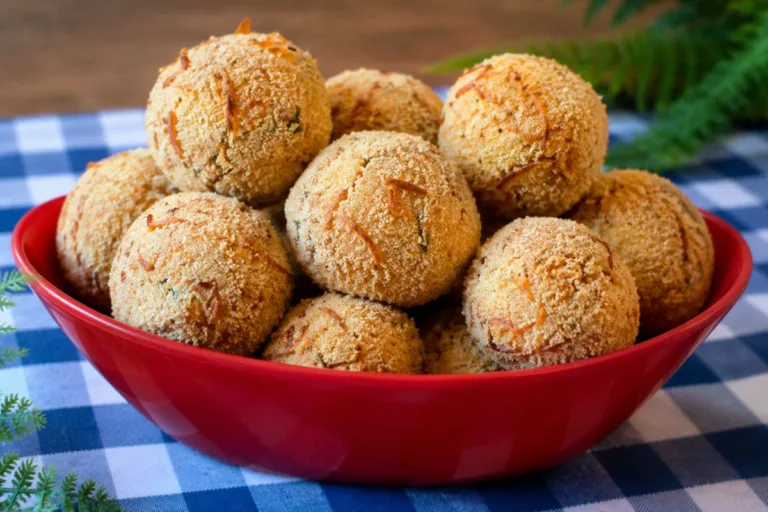 Imagem da Receita de Bolinho de Batata com Frango e Palmito.
