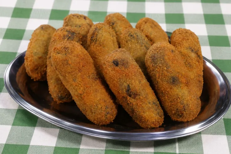 Imagem da Receita de Croquete de Berinjela com Carne Moída.