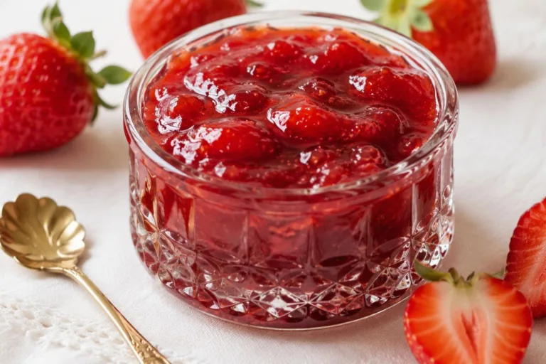 Imagem da Receita de Geleia de Morango com Chmapanhe.