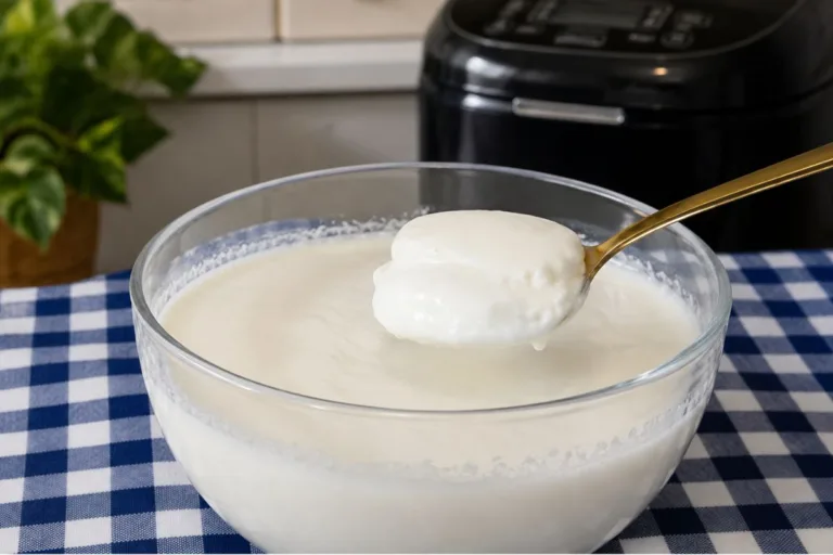Imagem da Receita de Iogurte Caseiro na Máquina de Pão.