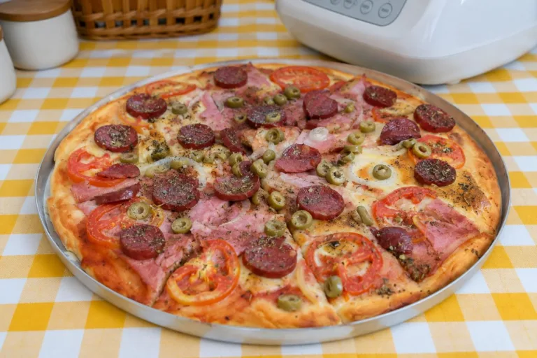 Imagem da receita de Massa de Pizza na Panificadora.