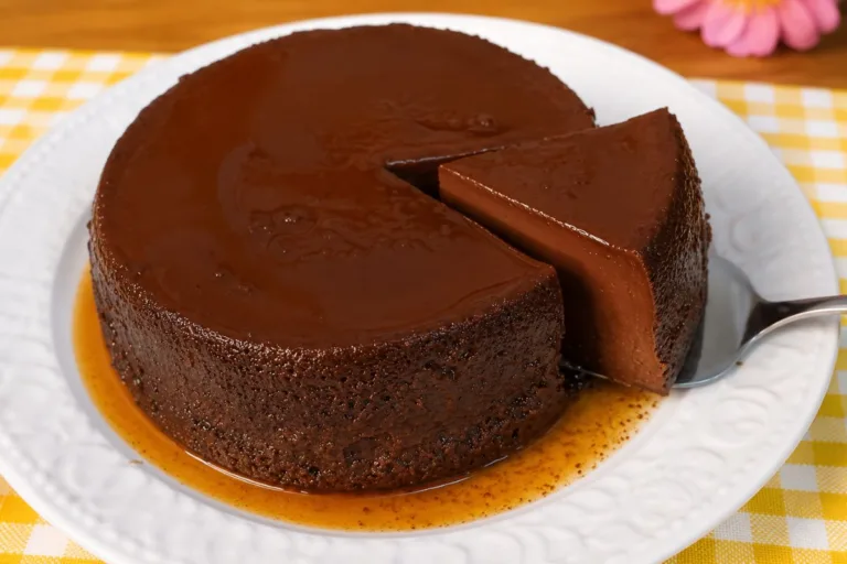 Imagem da Receita de Pudim de Chocolate na Leiteira.