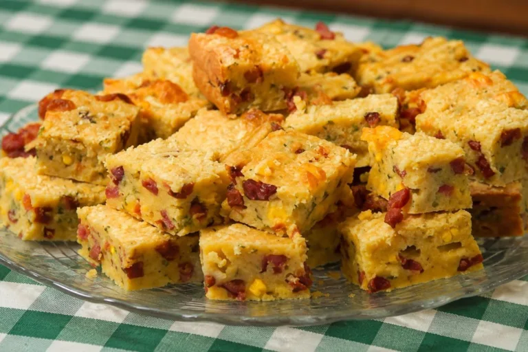 Imagem da Receita de Torta de Bacon de Liquidificador Sem Leite.