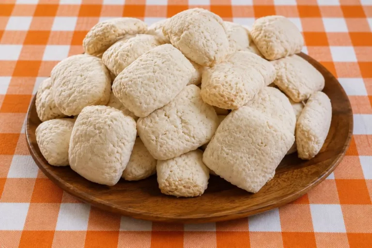 Imagem da Receita de Biscoito de Fécula de Mandioca.