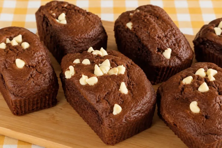 Imagem da Receita de Bolinho Ana Maria de Chocolate Saudável na Airfryer.